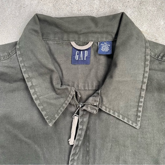 Gap Green Military style jacket - size XL - Picture 3 of 5
